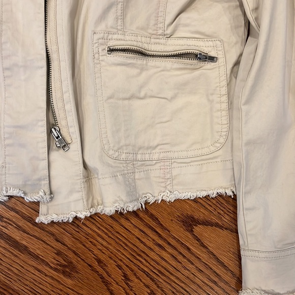 City UNLTD Nordstrom Bomber Style Jean Jacket 8 - Picture 4 of 4